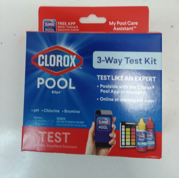NEW CLOROX POOL & SPA 3-WAY TEST KIT - Picture 3 of 3